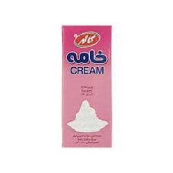 خامه پاکتی اسلیم 200 میلی لیتر کاله